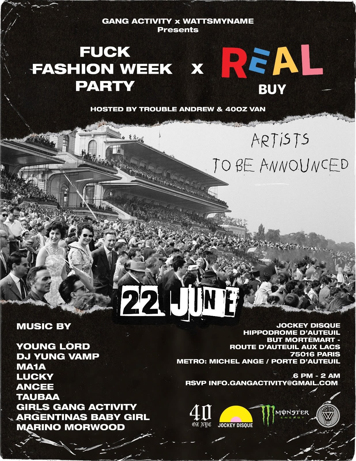 Fucking Fashion Week Party Cover