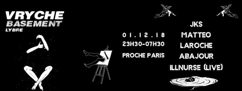 Vryche Basement V W/ Jks, Abajour, Illnurse (Live) & More Cover