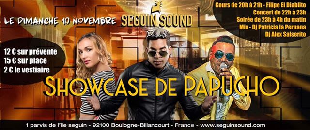 Seguin Sound Latino - Show Case De Papucho (Manana Club) Cover