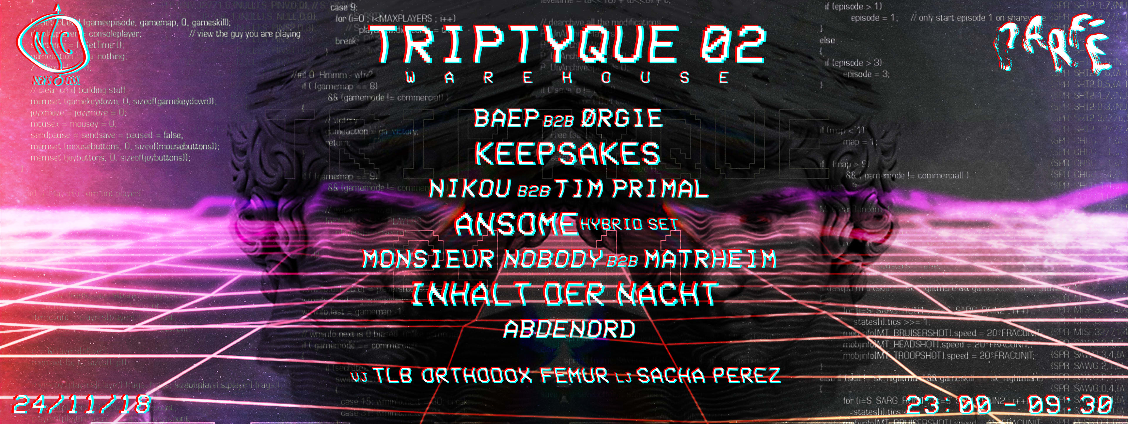 New’S Cool X Parfé : Triptyque 02 Cover
