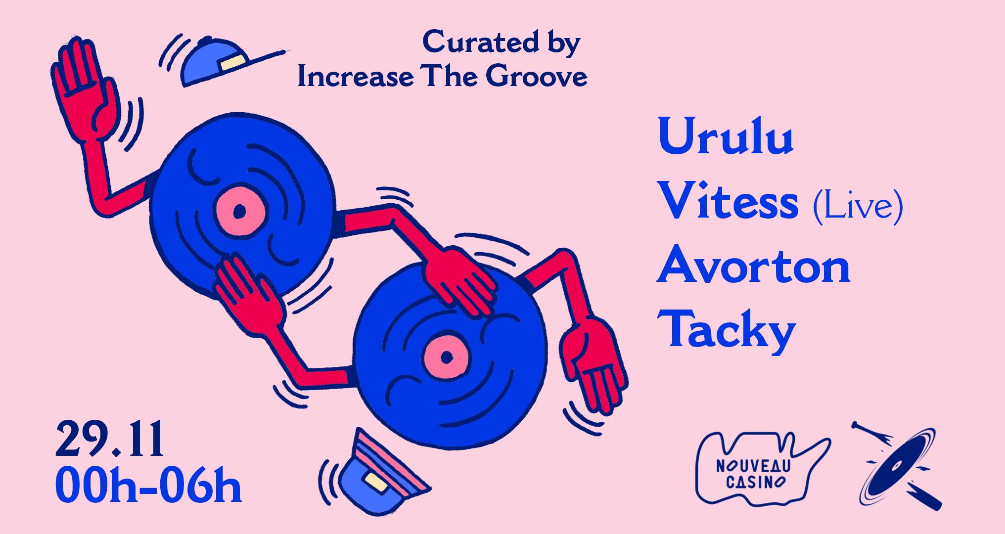Increase The Groove ✦ Urulu, Vitess (Live) & More Cover