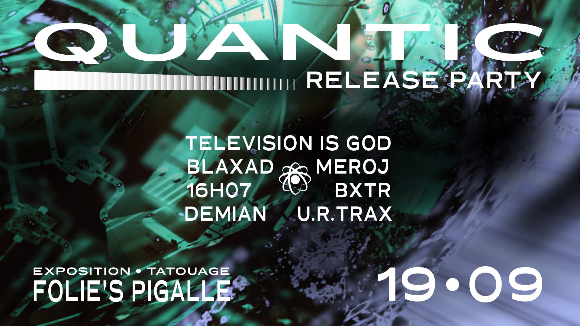 Quantic - Release Party Cover