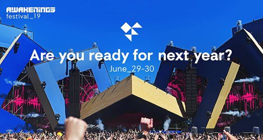 Awakenings Festival 2019 - Official Cover
