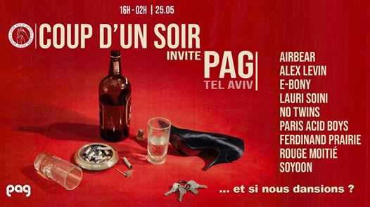 Coup D'un Soir Invite Pag (Tel Aviv) Cover