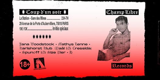 Coup D'un Soir Invite Champ Libre Records Cover
