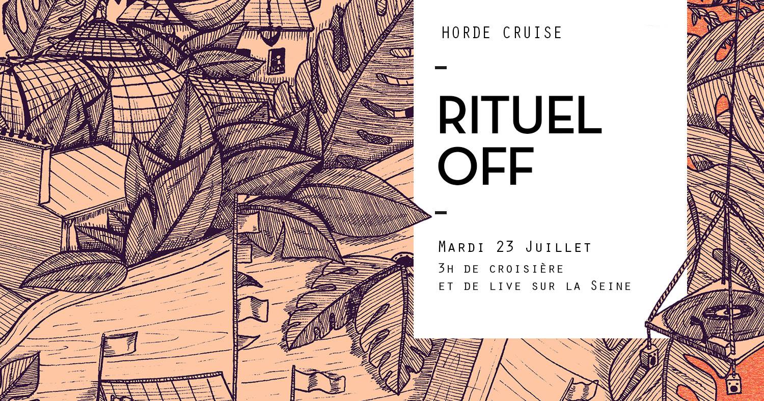Horde Cruise X Rituel Recording : Rituel Off Cover