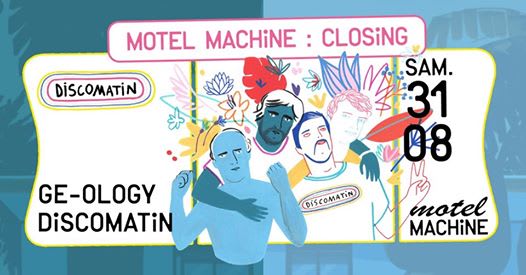Motel Machine : Closing Par Discomatin Cover