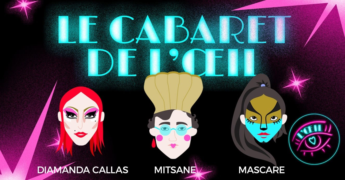 Le Cabaret De L'oeil T'électrise Avec Diamanda Callas, Mascare Et Mitsane Cover