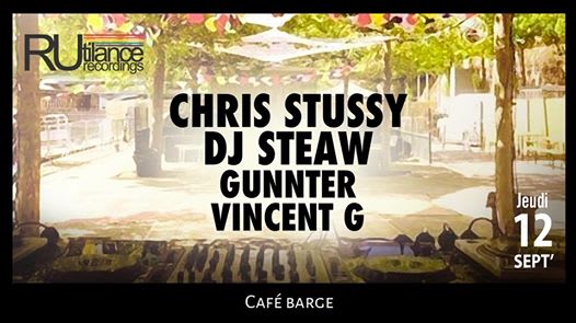 Les Barges X Rutilance Rec: Chris Stussy : Dj Steaw : Gunnter Cover