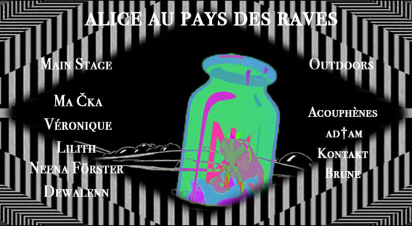 Demain Kollectiv #19 - Alice Au Pays Des Raves Cover