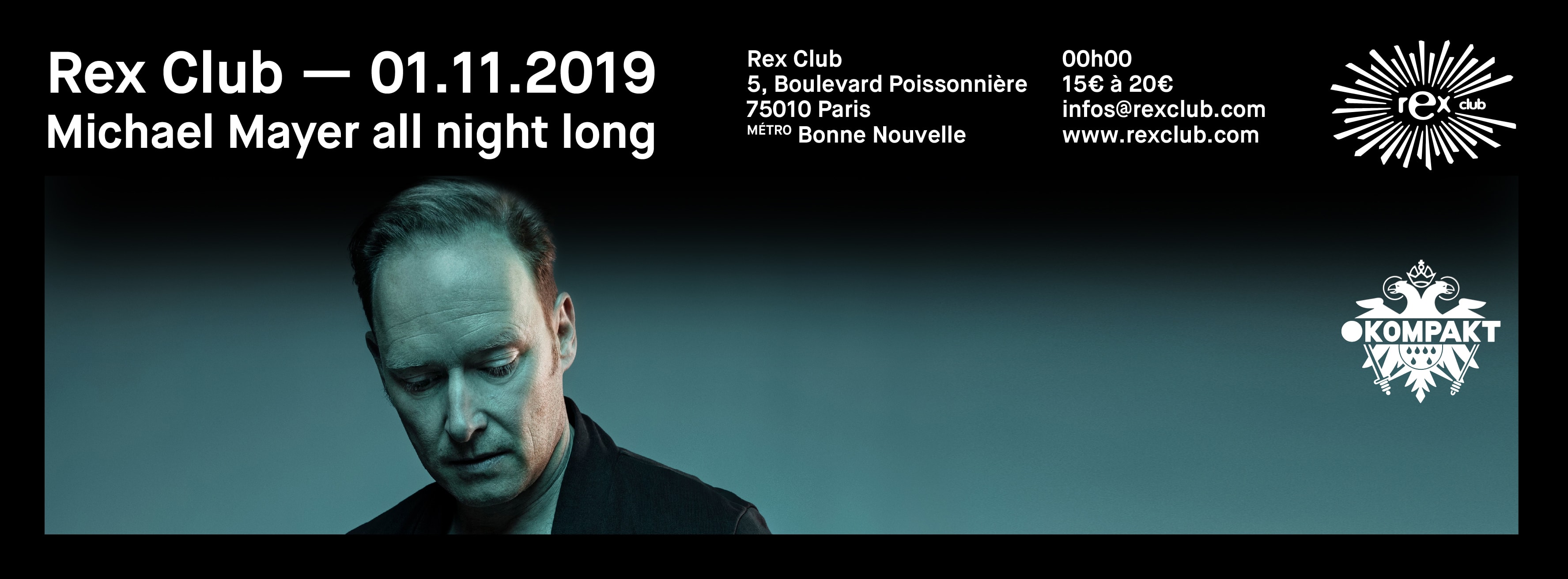 Rex Club Presente Michael Mayer All Night Long Cover