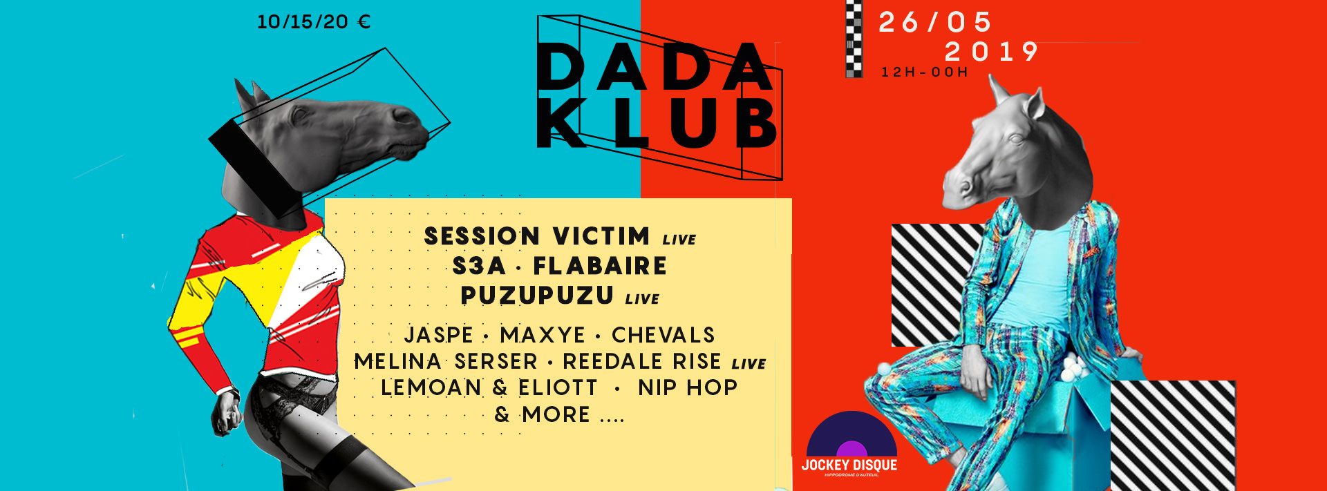 Dada Klub X Jockey Disque Cover