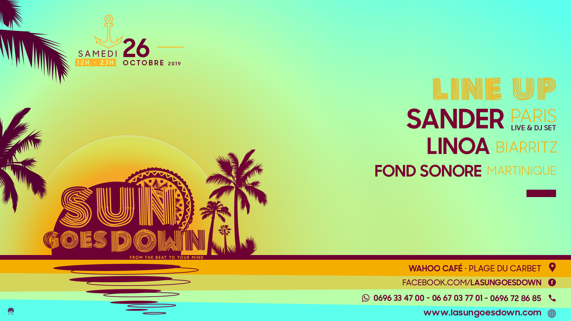 La Sun Goes Down - Sander (Live) / Linoa / Fondsonore Cover