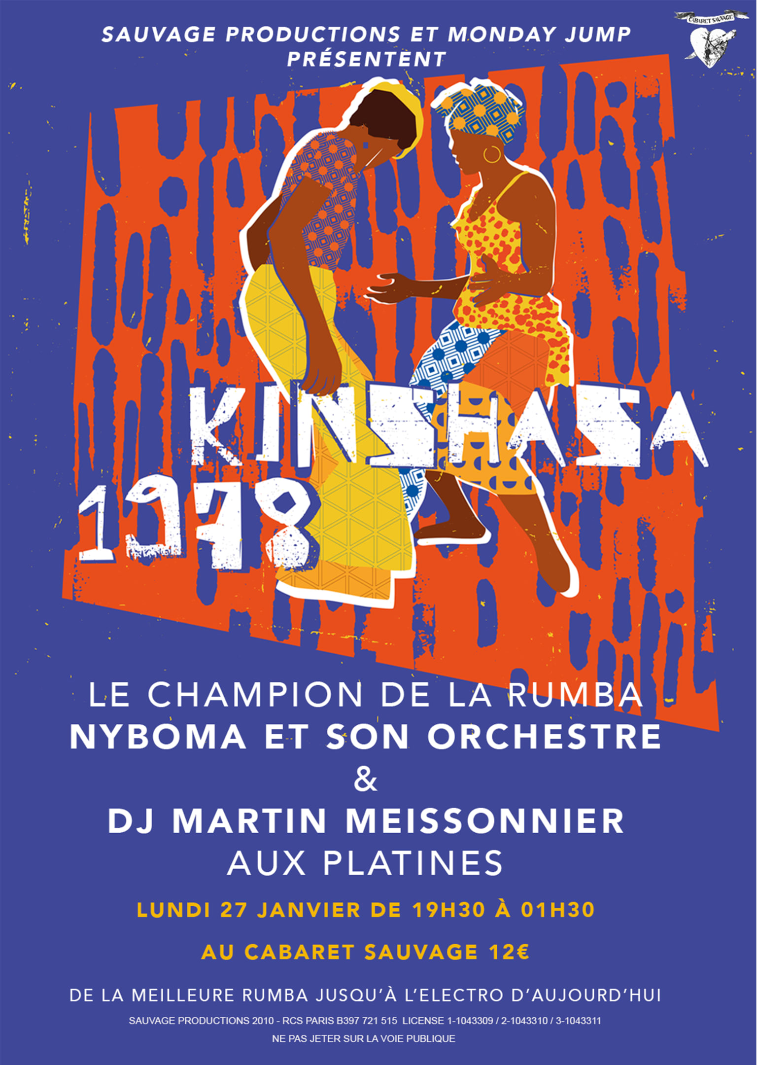 Monday Jump: "Kinshasa78" Cover