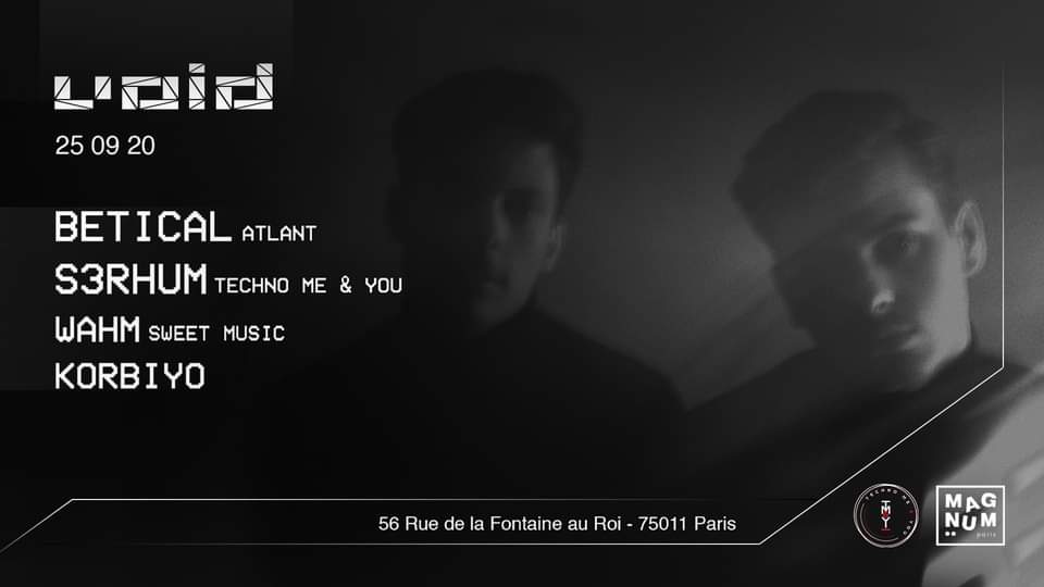 Void W/ Betical, S3rhum, Wahm (Dj Set), Korbiyo Cover