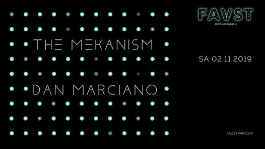 Faust: The Mekanism, Dan Marciano Cover