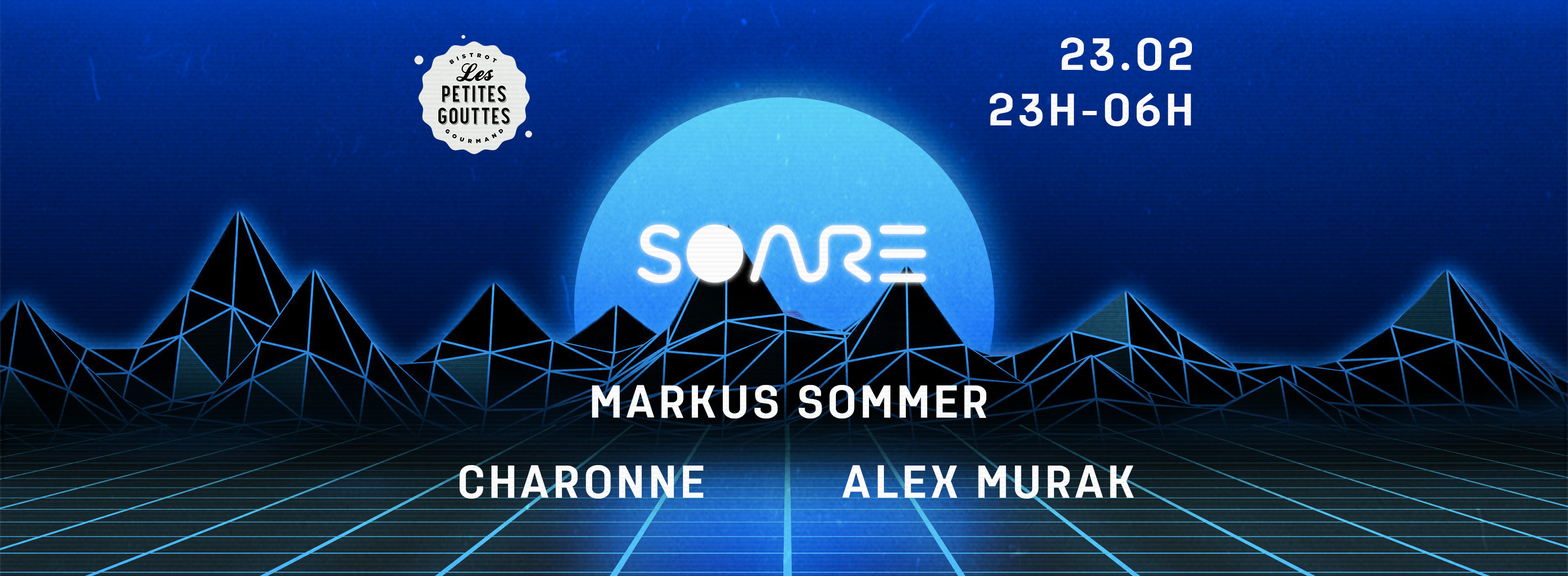 Soare Invite : Markus Sommer, Charonne, Alex Murak Cover