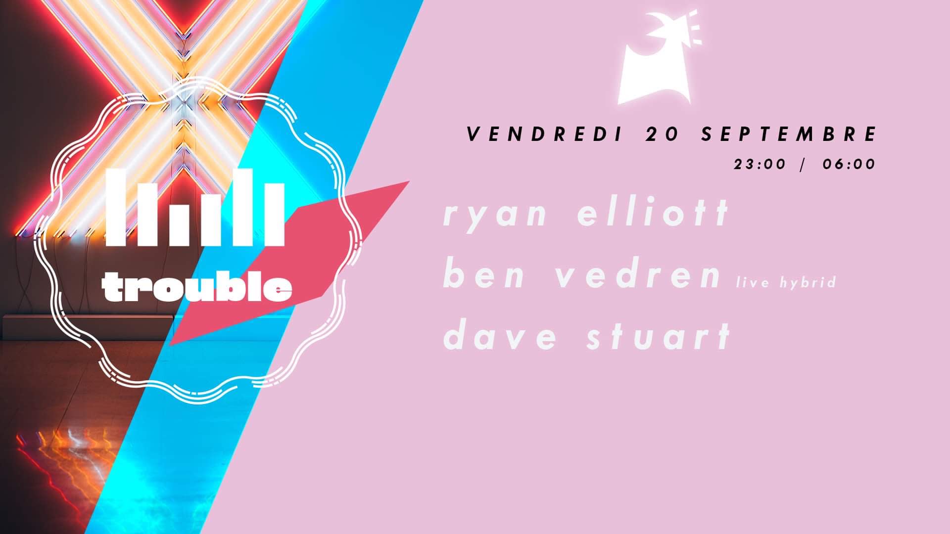 Trouble W/ Ryan Elliott, Ben Vedren & Dave Stuart Cover