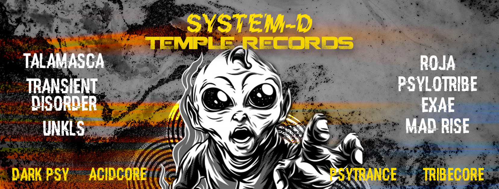 System - D X Temple Records Cover