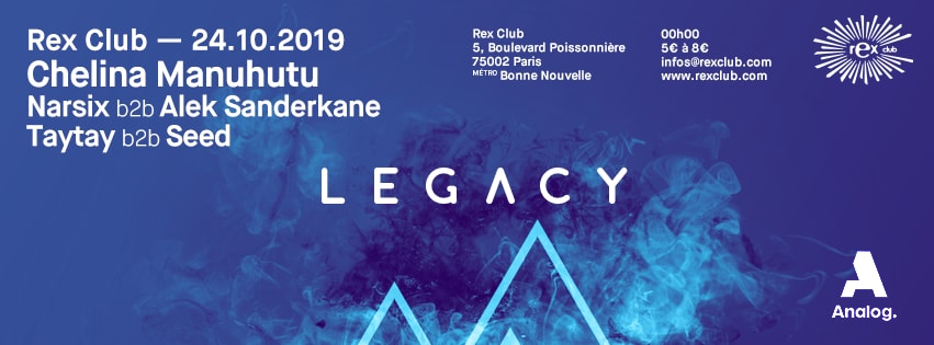 Legacy: Chelina Manuhutu, Narsix B2b Alek Sanderkane & More Cover
