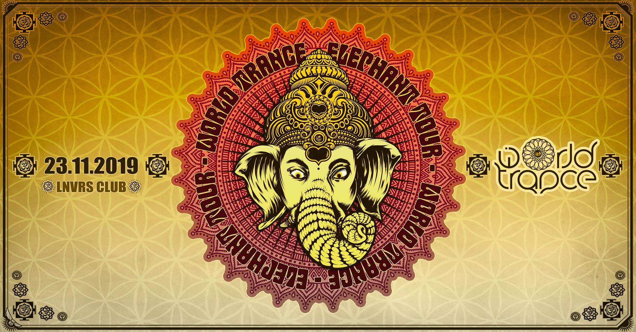 World Trance - Elephant Tour W/ Kalki, Unlogix Lnvrs Cover