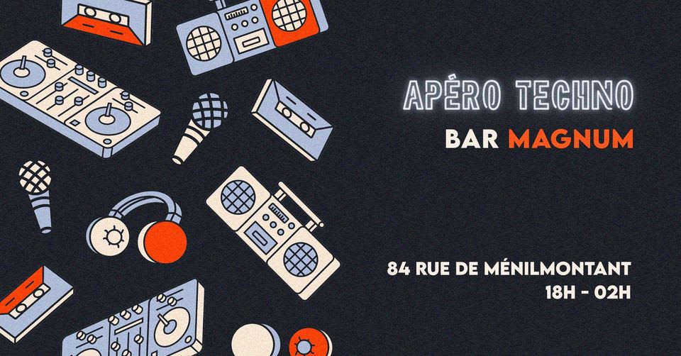 Apéro Techno // 18h-00h  Cover