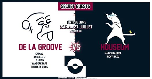 De La Groove Vs Houseum + Secret Guests Cover