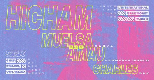 56k Invite Hicham, Muelsa & Amau Cover