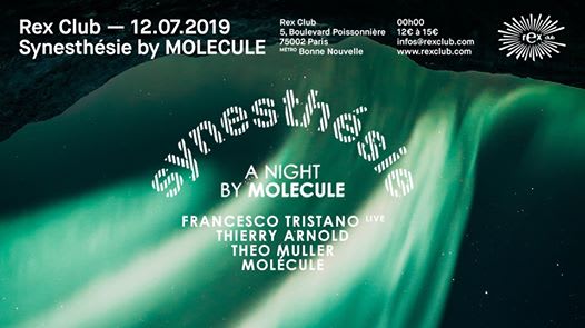 Synesthesie By Molecule: Francesco Tristano Live, Thierry Arnold Cover