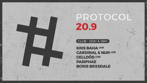 20.9 : Kris Baha (Live) | Cardinal&Nun (Live) | Celldöd | Pasiphae | B.Barksdale  Cover