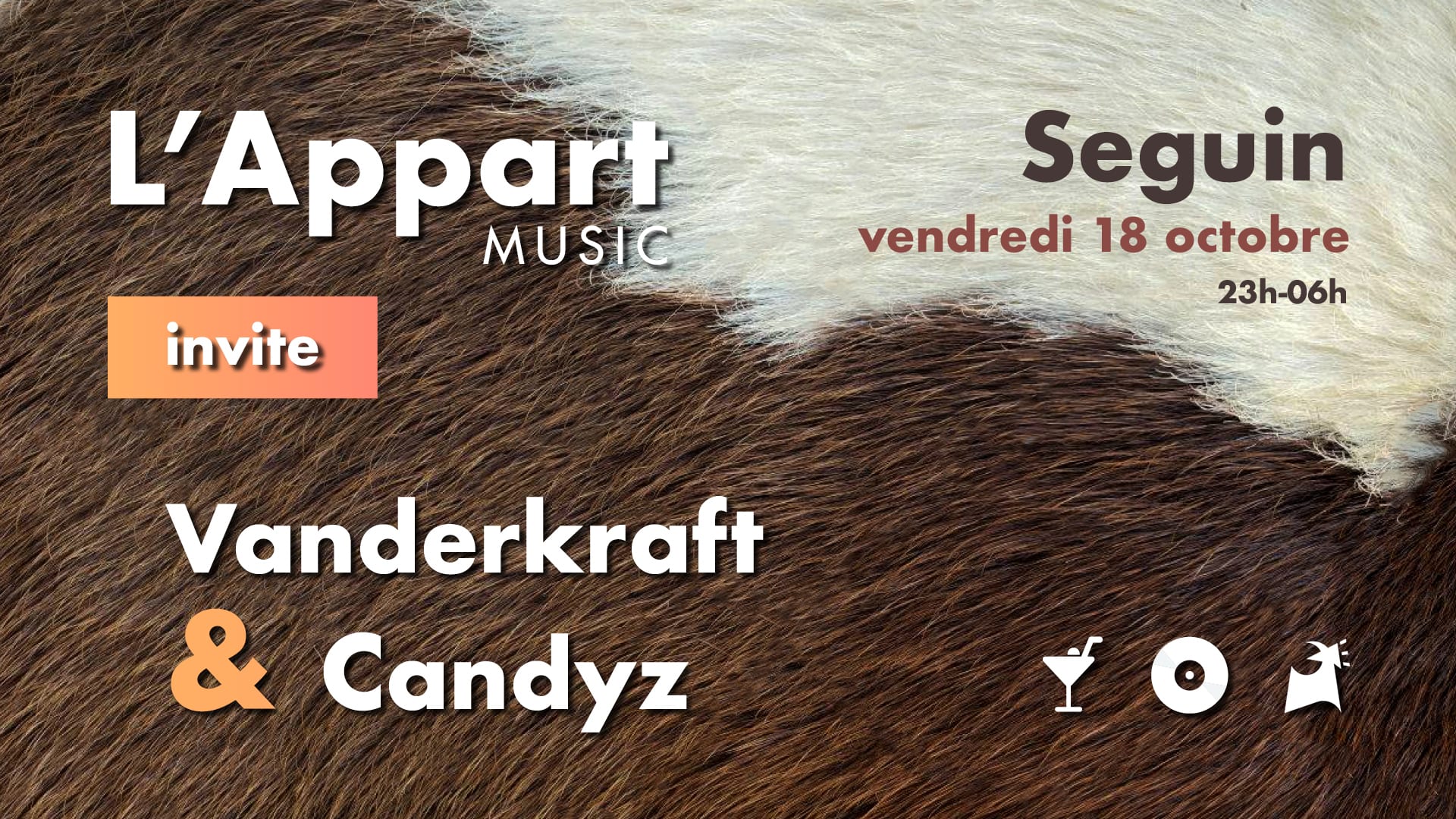 Seguin X L'appart Music Invitent : Vanderkraft & Candyz Cover