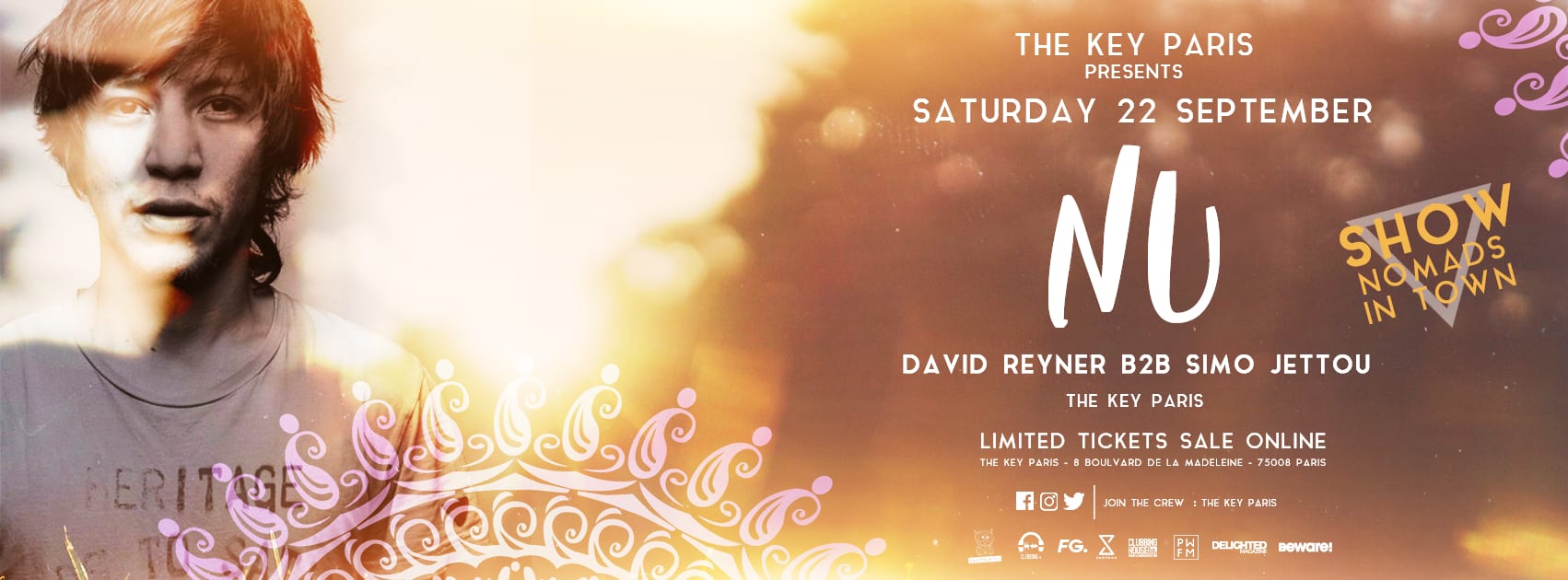 Nomads In Town : Nu (Live), David Reyner, Simo Jettou Cover