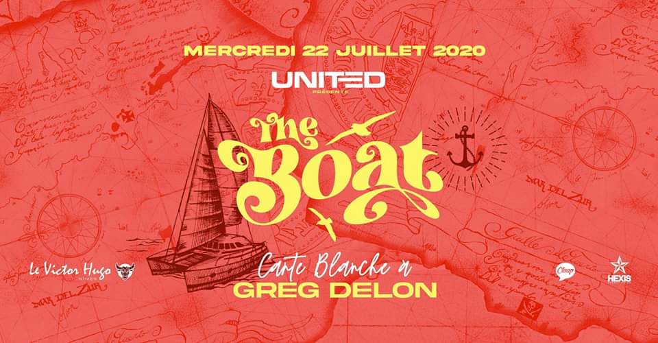 The Boat By United : Carte Blanche À Greg Delon Cover