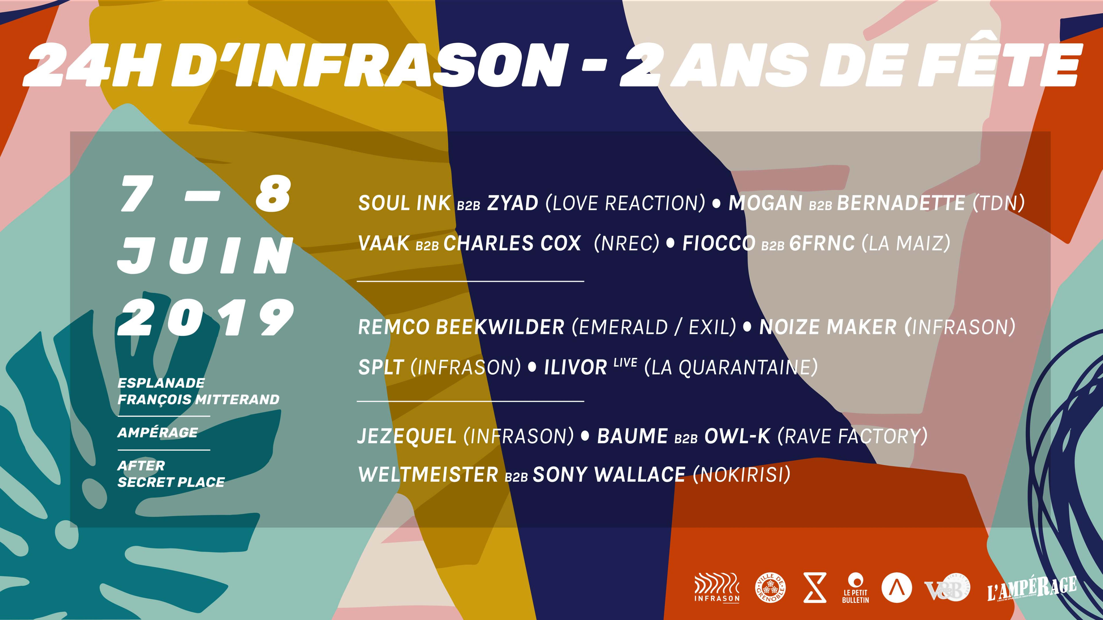 After Officiel - Les 24h D'infrason, 2 Ans De Fête Cover
