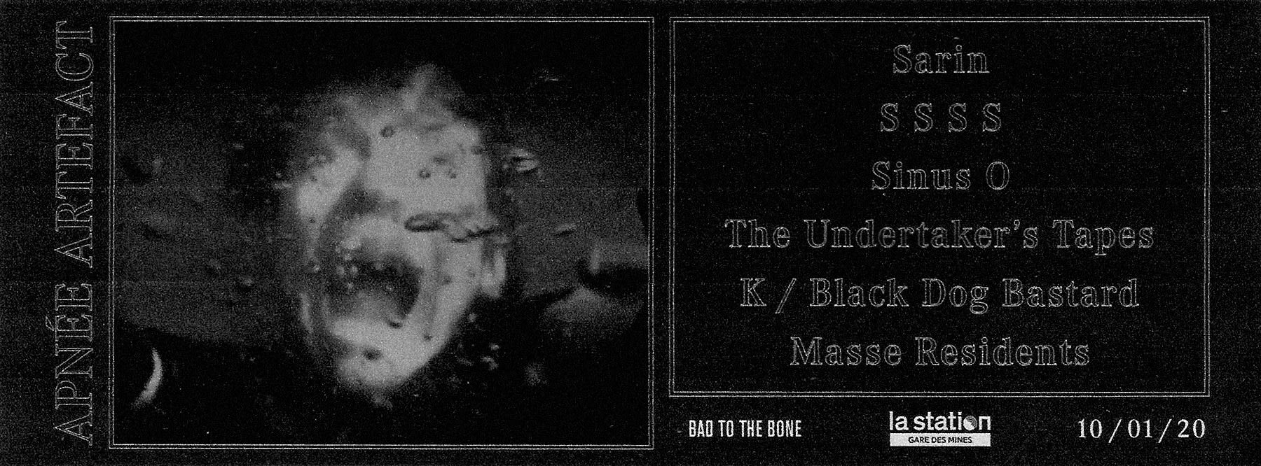 Chaos Reigns W/ Sarin, S S S S, Sinus O, The Undertaker's Tapes Cover