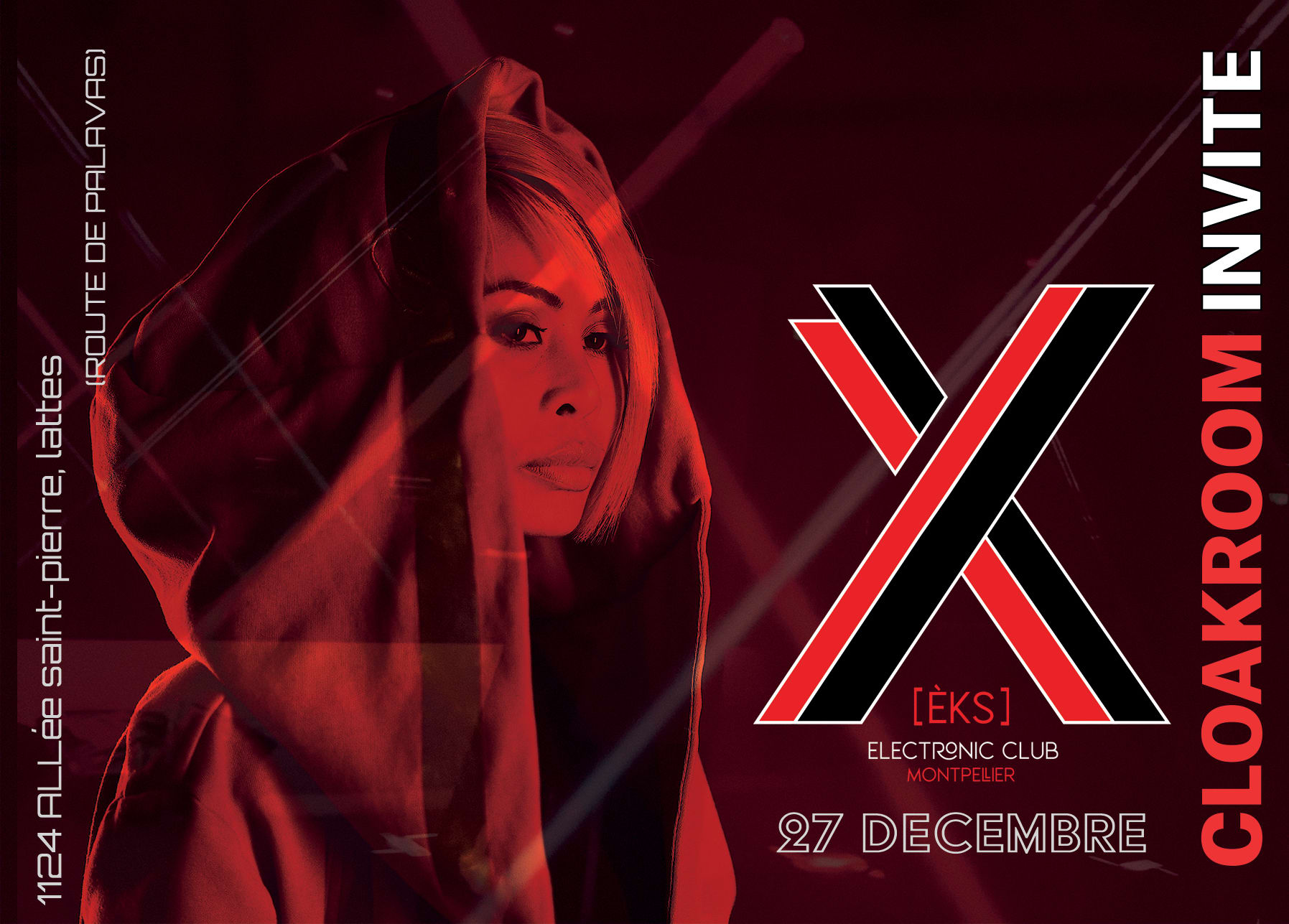 Cloakroom Invite : Nakadia, Manue G, Fred B Side, Lorent Air Cover