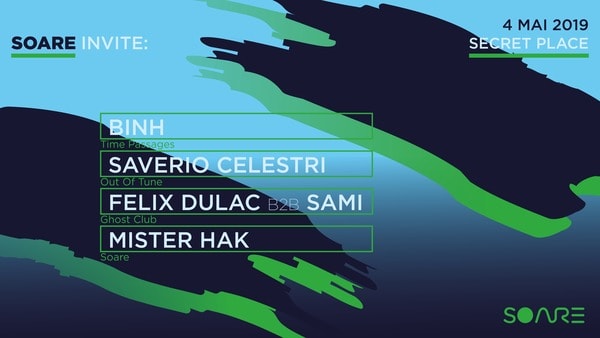 Soare Invite : Binh, Saverio Celestri, Felix Dulac B2b Sami Cover