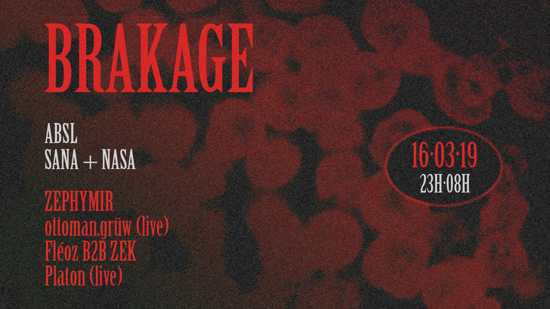 ☾ Brakage En Clair-Obscur W/ Absl & Sana+Nasa Cover