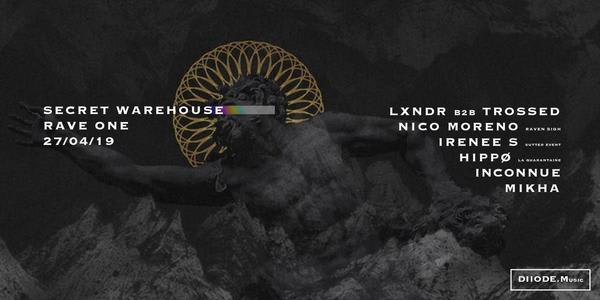 Secret Warehouse Rave One Cover