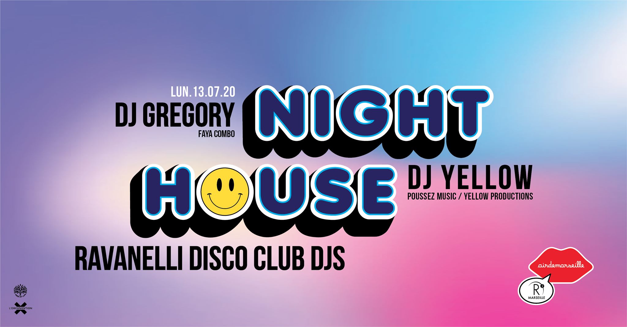R2 Le Rooftop / Night House / Veille De Jour Ferie Cover