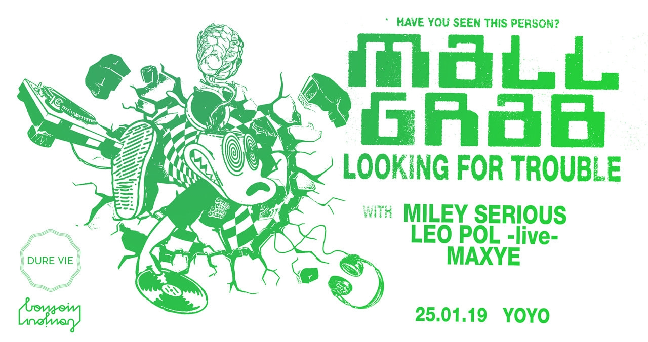 Mall Grab All Night Long: Looking For Trouble Tour W/ Miley Serious Cover