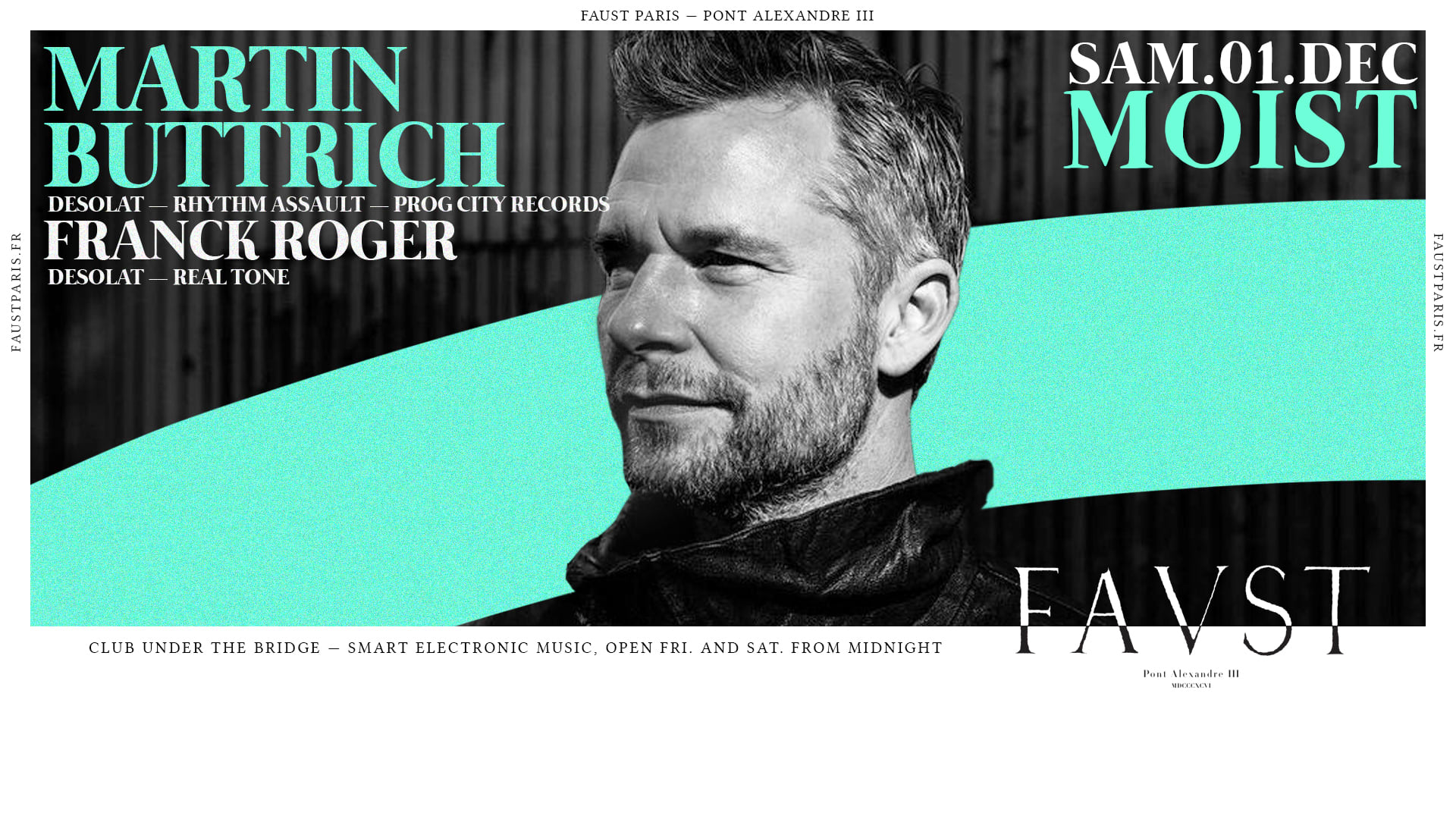 Faust — Moist : Martin Buttrich, Franck Roger Cover
