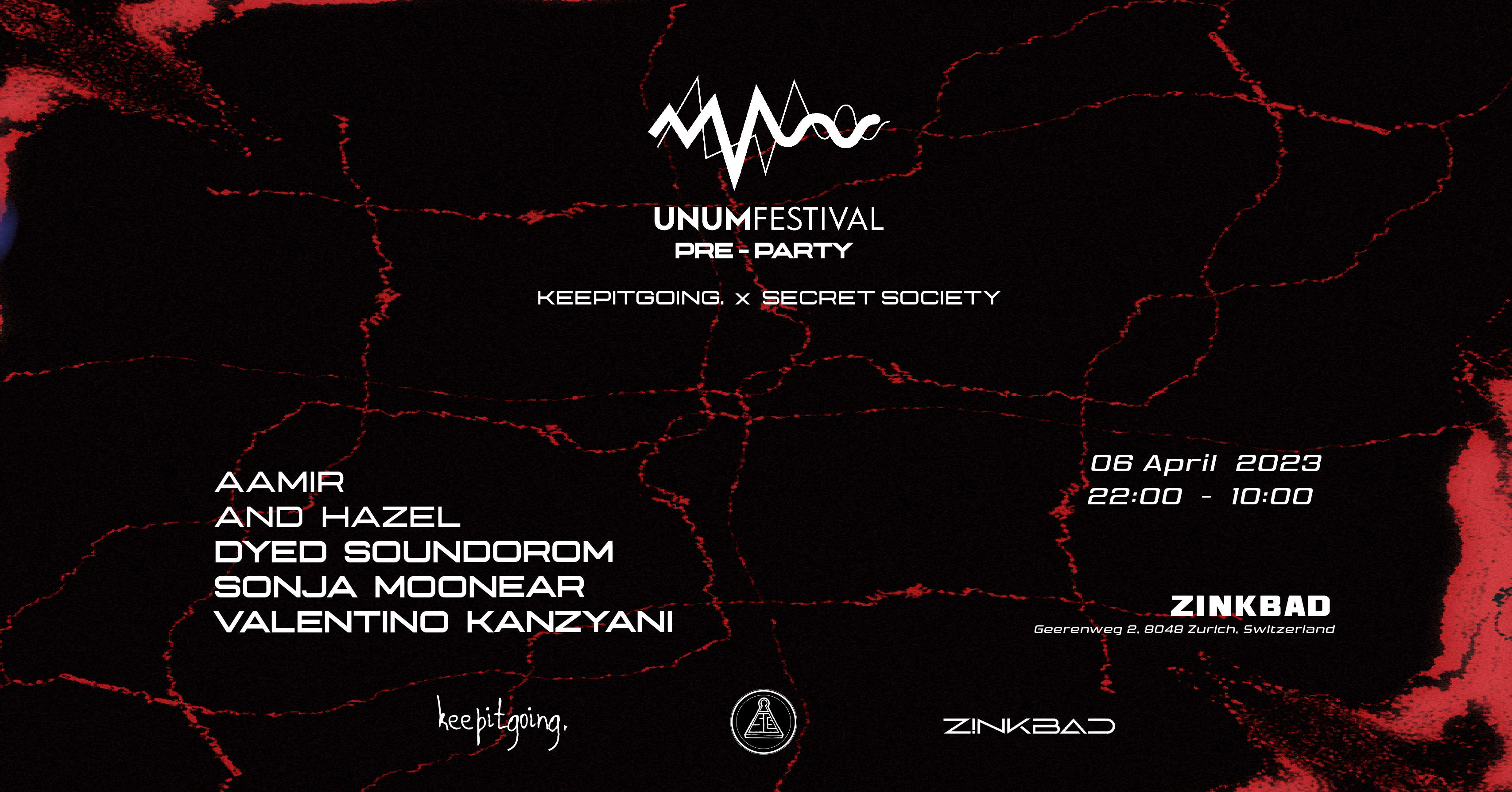 Unum Festival 2023 Pre-Party X Keepitgoing. X Scs Cover