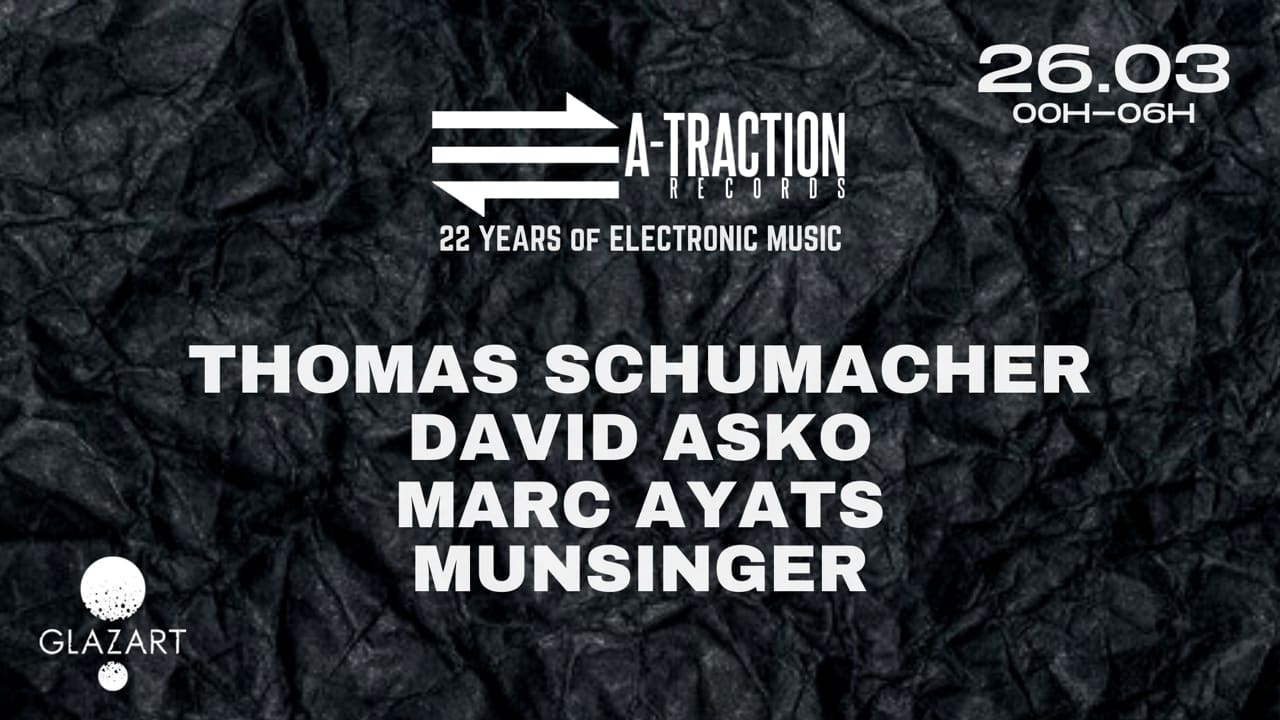 A-Traction : Thomas Schumacher, David Asko, Marc Ayats, Musinger Cover