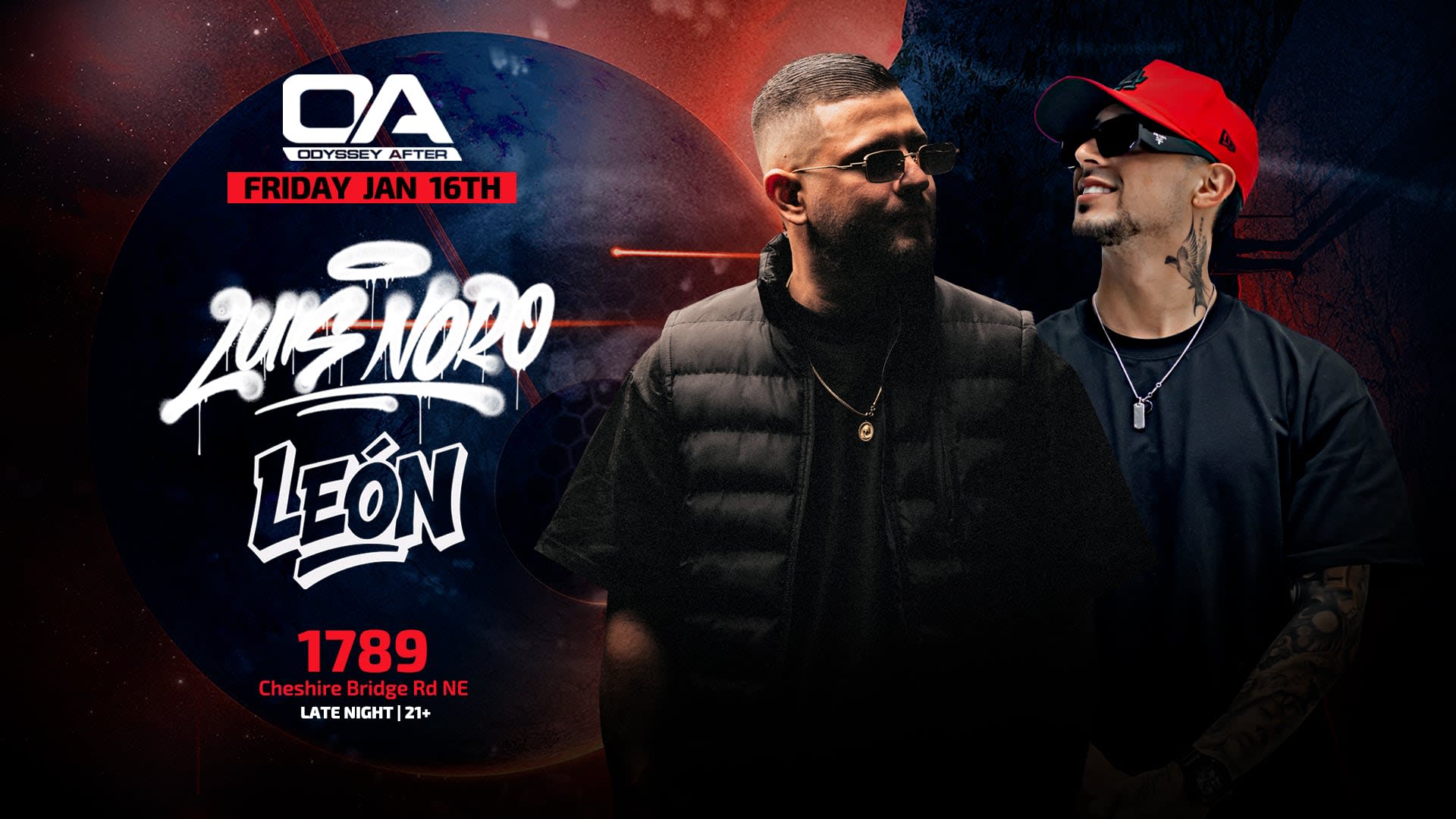 Luis Noro & Leon At Odyssey After Cover