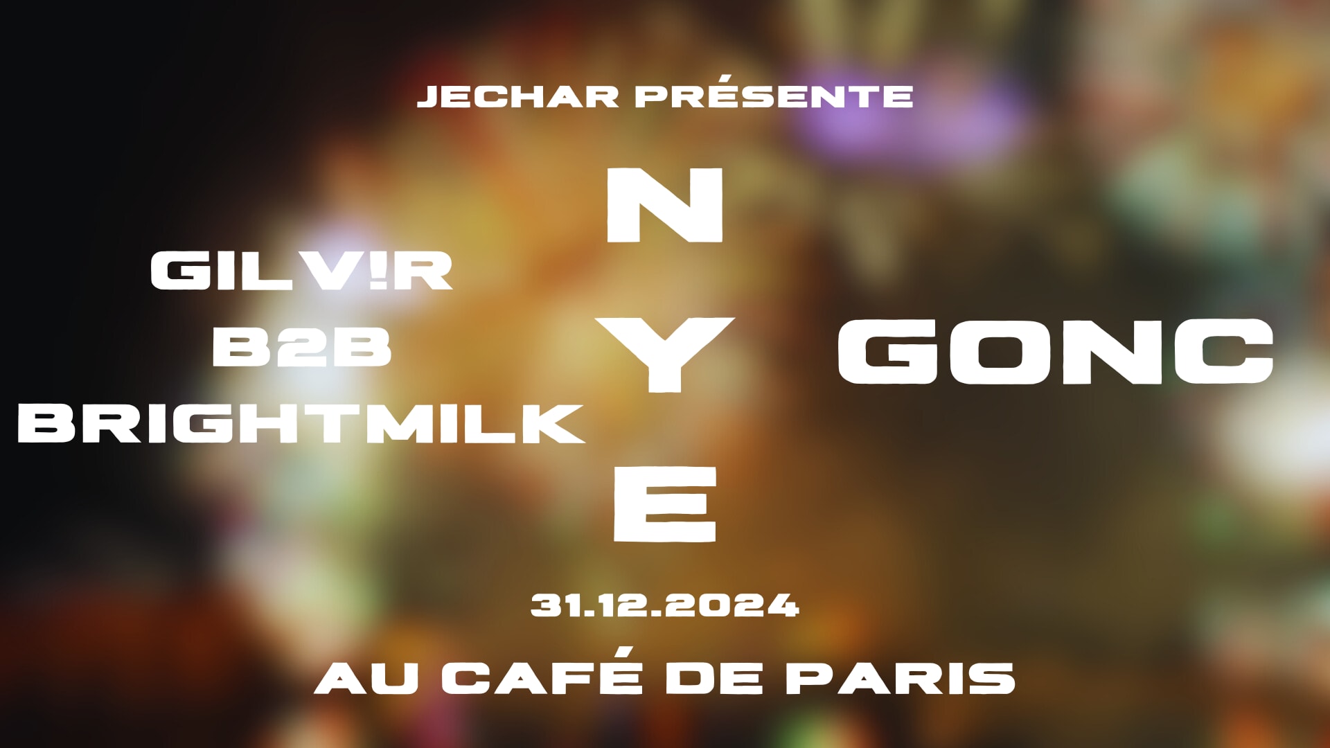 Nye 2025 Au Café De Paris Cover
