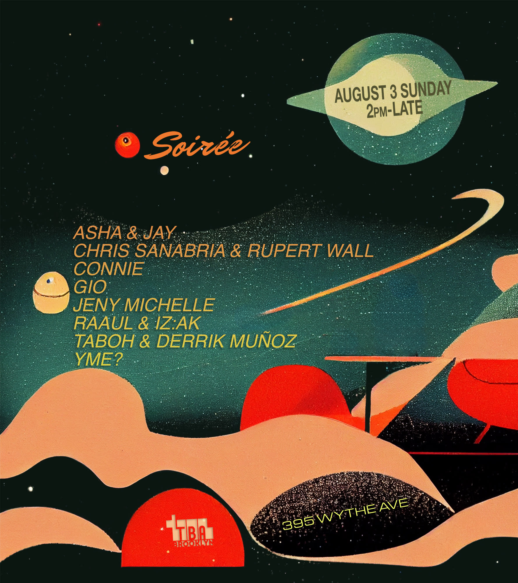 Soirée: Into The Beyond Cover