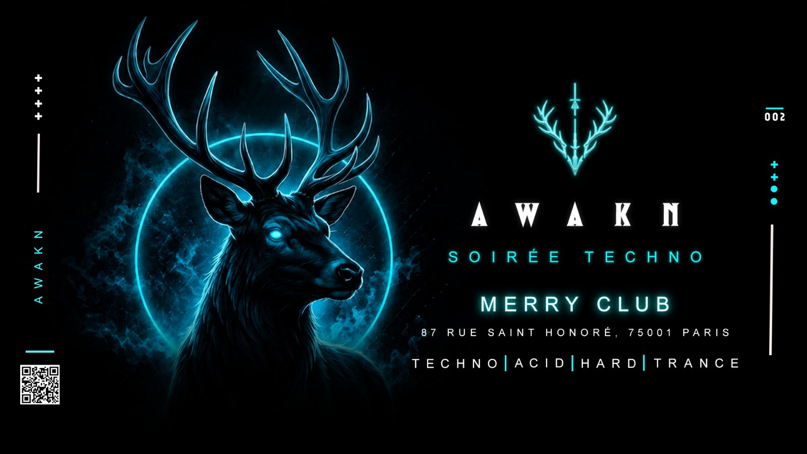 Awakn - Soirée Techno Cover