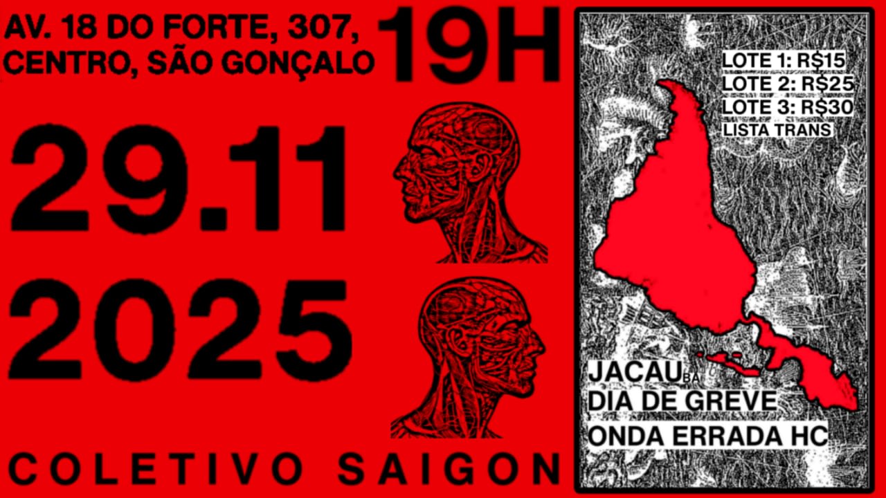 Jacau (Ba) + Dia De Greve + Onda Errada Hc Cover