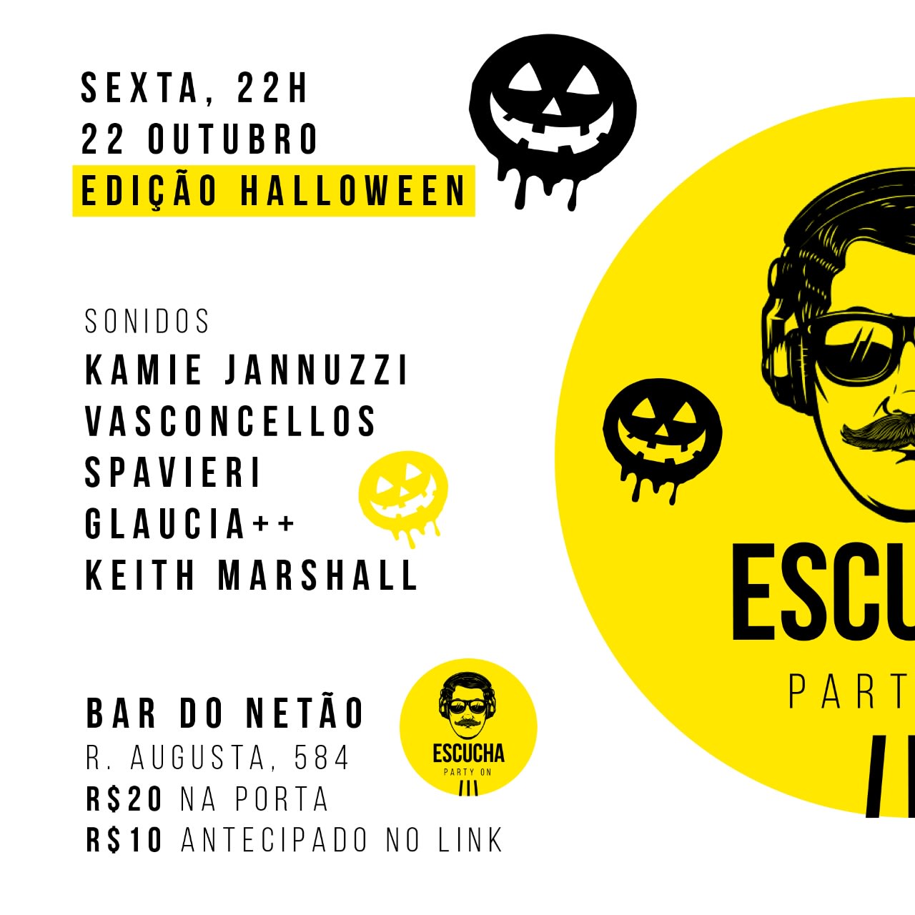 Escucha Halloween Edit Cover